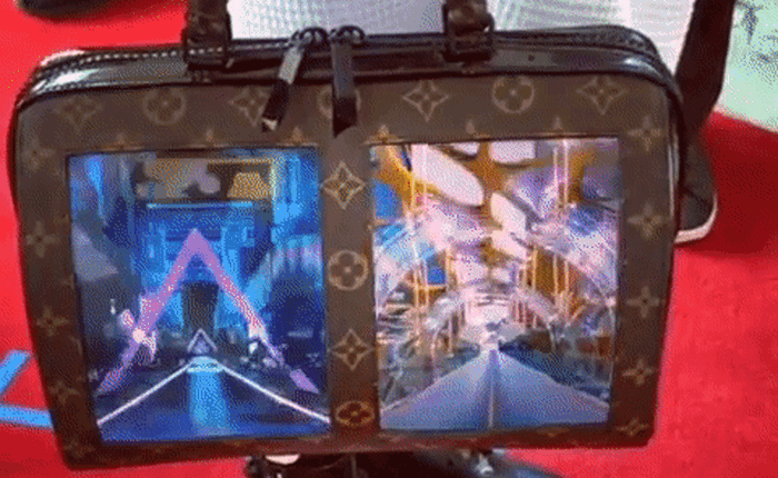 Louis Vuitton tích hợp màn hình OLED vào túi xách, thời gian hiển thị lên đến 4 tiếng