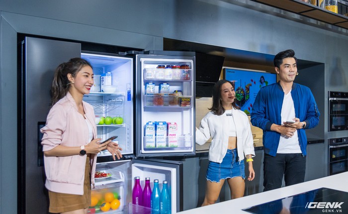 Đi chơi Samsung Showcase bắt gặp tủ lạnh thế hệ 2019 hoàn toàn mới, cực "xịn sò"
