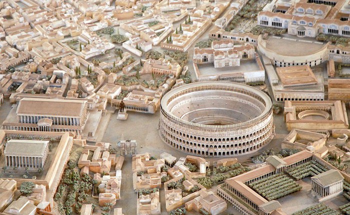 Tuyệt thế kỳ công: Mất 38 năm để hoàn thiện mô hình thành Rome cổ đại tỷ lệ 1:250