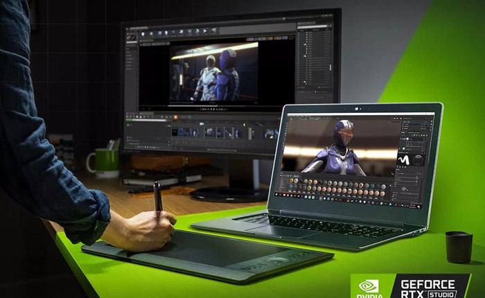 [Computex 2019] Nvidia công bố dòng laptop mới mang tên Studio để đối đầu trực tiếp với MacBook Pro