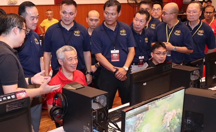 Thủ tướng Singapore Lý Hiển Long đánh Dota 2, bày tỏ sự ủng hộ nền công nghiệp Esport nước nhà
