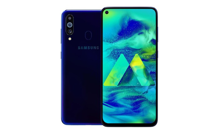 Samsung Galaxy M40 lộ ảnh render với màn hình đục lỗ, 3 camera sau, ra mắt vào ngày 11/6