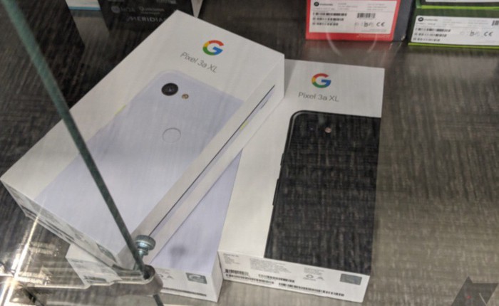 Google Pixel 3a XL xuất hiện tại cửa hàng bán lẻ ngay trước ngày ra mắt chính thức