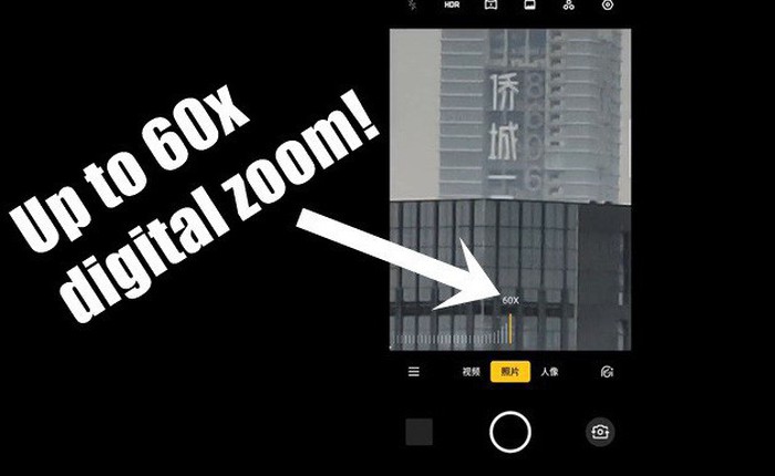 Thách thức Huawei, OPPO đăng video phô diễn khả năng zoom kỹ thuật số 60x của OPPO Reno 10X Zoom Edition