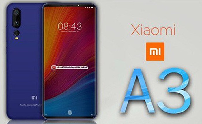 Xiaomi hé lộ Mi A3 sẽ có 3 camera sau với cảm biến chính 48MP?