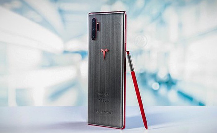 Samsung Galaxy Note 10 Pro bản đặc biệt dành riêng cho fan Tesla lộ thiết kế cực kỳ ấn tượng