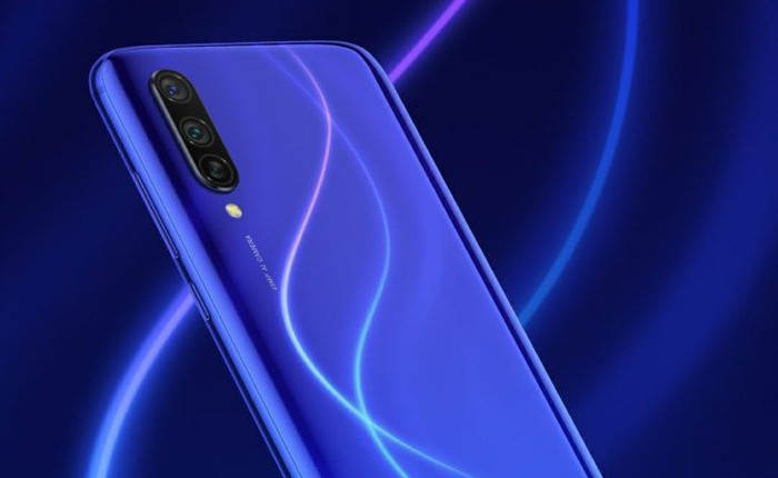 Lộ ảnh và video Xiaomi Mi CC9 màu Dark Blue, mặt lưng gradient dạng sóng cực kỳ ấn tượng
