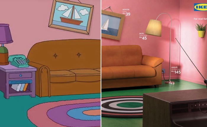 IKEA mang những căn phòng trong The Simpsons, Friends và Stranger Things ra đời thật trong chiến dịch quảng cáo độc đáo
