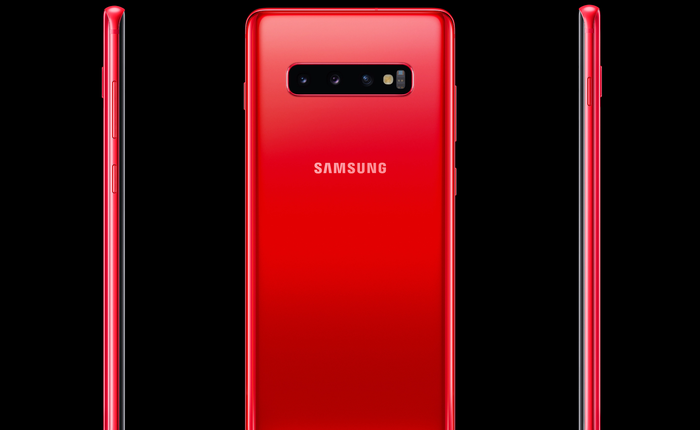 Samsung âm thầm ra mắt Galaxy S10/S10+ màu đỏ Cardinal Red, mới chỉ bán tại Tây Âu và Nga