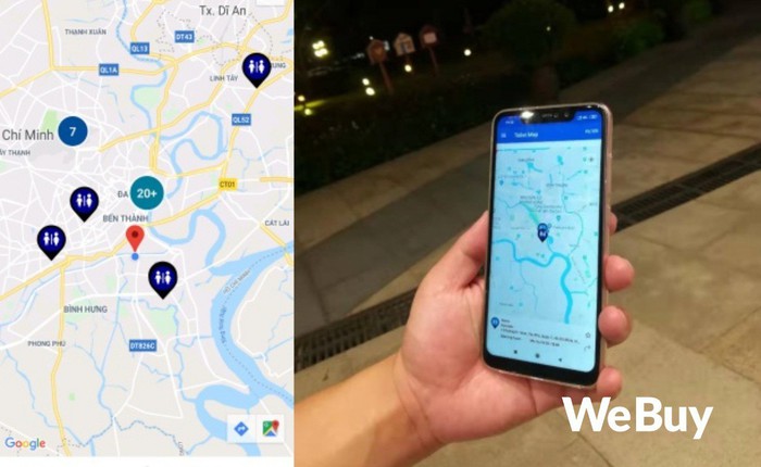 Trải nghiệm 3 ứng dụng tìm nhà vệ sinh tại Việt Nam, liệu có xịn hơn Google Maps?