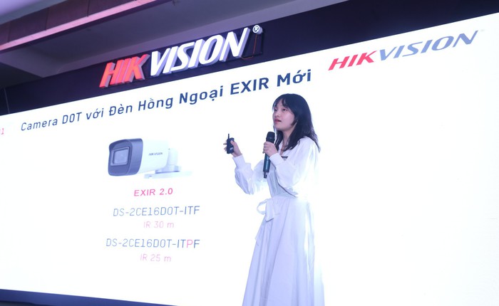 HIKVISION ra mắt loạt camera giám sát mới tại Việt Nam