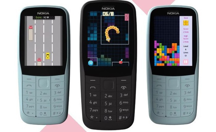 HMD Global ra mắt điện thoại “cục gạch” Nokia 220 4G và Nokia 105 (2019)
