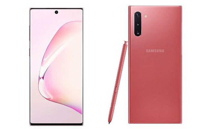 Ngắm mọi góc cạnh Samsung Galaxy Note 10 màu hồng, ứng viên cho danh hiệu smartphone đẹp nhất thế giới