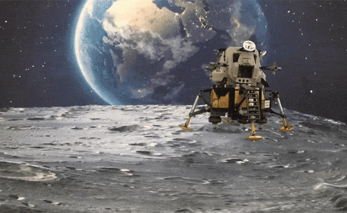 Một kỹ sư không gian đã tìm ra cách đưa tàu Apollo 11 phiên bản Lego lên Mặt Trăng?