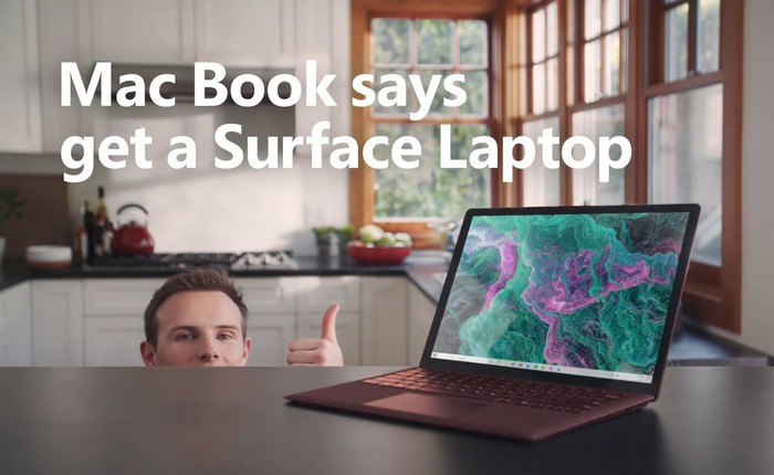 Microsoft mời anh chàng có tên Mac Book về quay video quảng cáo dìm hàng MacBook