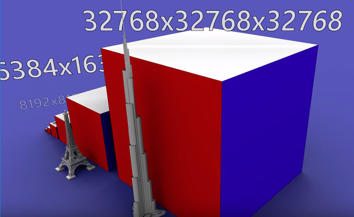 Mời bạn xem máy tính giải khối Rubik "siêu to khổng lồ": cao tương đương Burj Khalifa, gồm 6,4 tỷ ô màu, giải mất 2706 tiếng mới xong