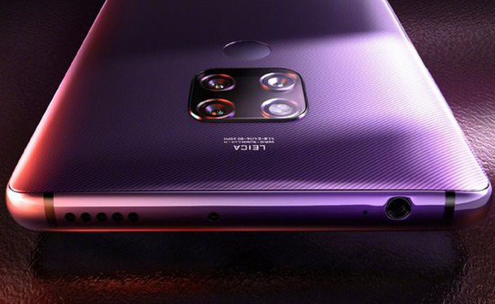 Huawei Mate 30 Pro sẽ có tới 2 camera 40MP phía sau