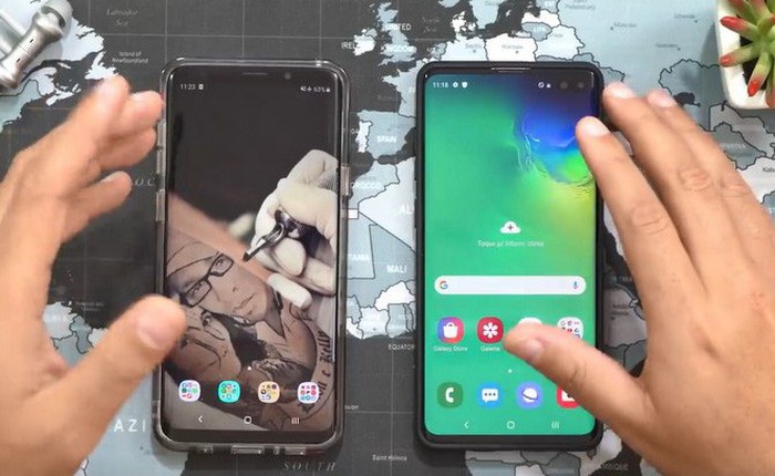 Bất ngờ xuất hiện hình ảnh Galaxy S10 chạy Android 10 và giao diện One UI 2.0 mới tinh gọn hơn, hiện đại hơn