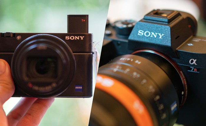 Trên tay nhanh bộ đôi máy ảnh cao cấp Sony RX100 VII và Alpha A7R IV tại Việt Nam