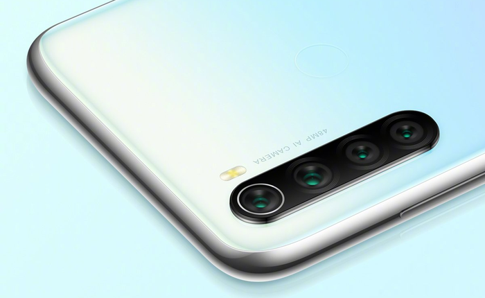 Redmi Note 8 xác nhận thiết kế cụm 4 camera sau, cảm biến chính 48MP, chip Snapdragon 665