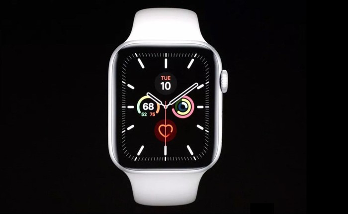 Apple công bố Apple Watch Series 5: Màn hình always-on, thêm la bàn, lựa chọn vỏ ngoài bằng titan, giá 399 USD