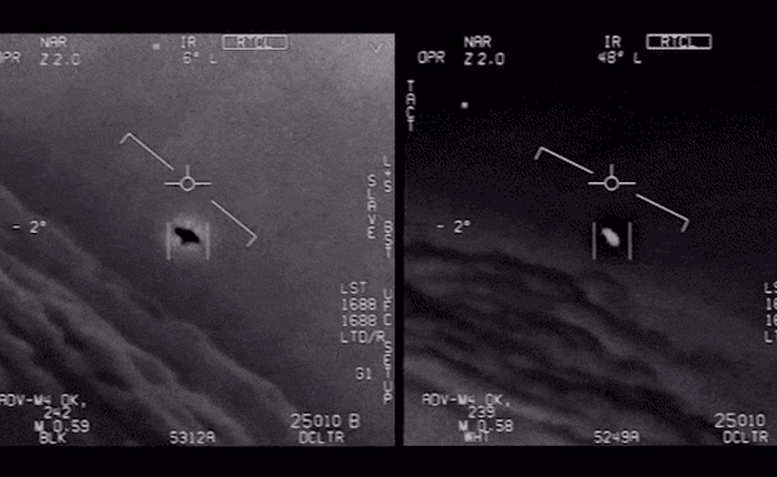 Hải quân Mỹ: Video quay UFO bị rò rỉ là thật, xác nhận tiêm kích Mỹ đã chạm trán và truy đuổi đĩa bay