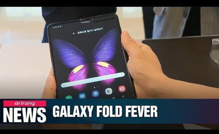 Người Hàn Quốc "phát cuồng" vì Galaxy Fold
