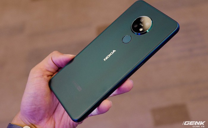 Cận cảnh Nokia 7.2 vừa ra mắt: Cụm camera trước & sau được Zeiss phát triển, mặt lưng màu xanh giống iPhone mới, giá gần 6,2 triệu đồng