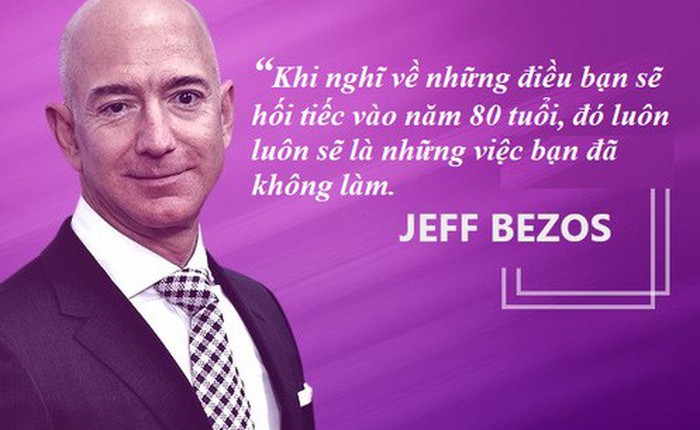 Tỷ phú giàu nhất thế giới Jeff Bezos: Khi 80 tuổi, tôi chắc chắn sẽ không hối hận vì những gì đã thử trong đời