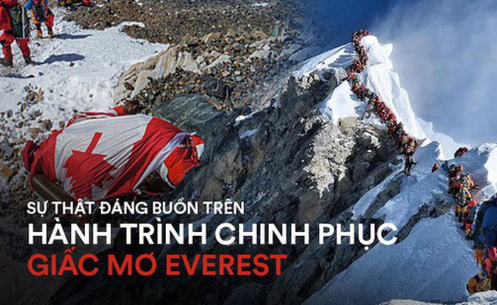 Những bức hình ám ảnh nhất trên đường chinh phục đỉnh Everest: Từ các "cột mốc" thi thể đến sự thật kinh hoàng hiện ra khi tuyết tan