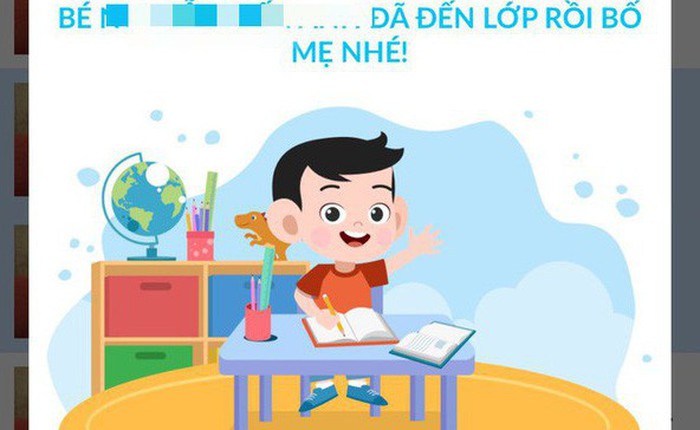 Vinschool thêm tính năng thông báo "con đã đến lớp" trên ứng dụng di động dành cho phụ huynh