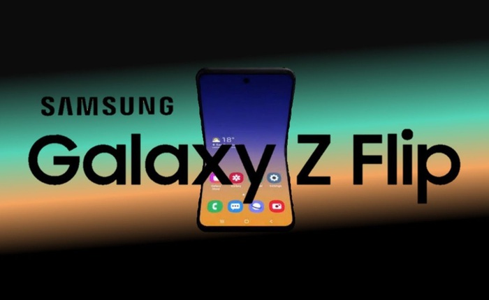 Smartphone màn hình gập vỏ sò của Samsung sẽ có tên "Galaxy Z Flip"