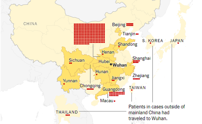 Một nhà khoa học Trung Quốc muốn "phong tỏa" thành phố Vũ Hán, virus đã lây nhiễm 440 người, 9 trường hợp tử vong