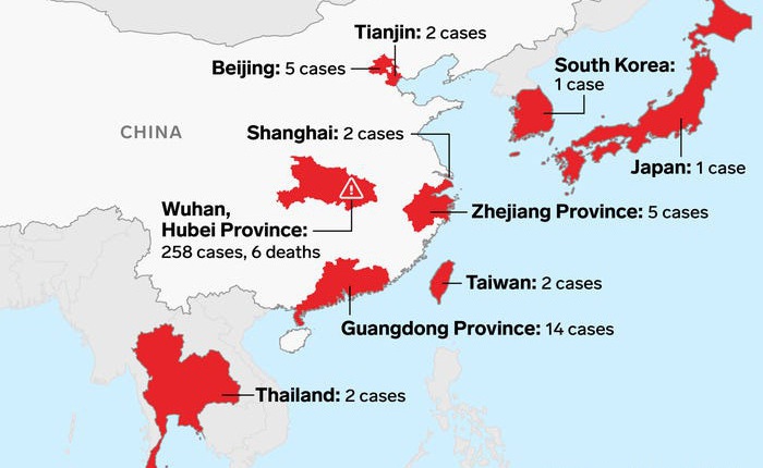 Mỹ xác nhận bệnh nhân đầu tiên nhiễm virus Vũ Hán, WHO cân nhắc ban hành "tình trạng khẩn cấp quốc tế"