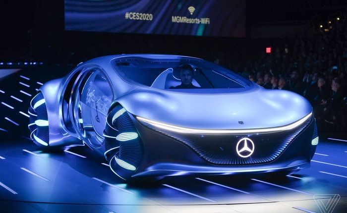[CES 2020] Mercedes ra mắt concept xe của tương lai, lấy cảm hứng từ bộ phim Avatar