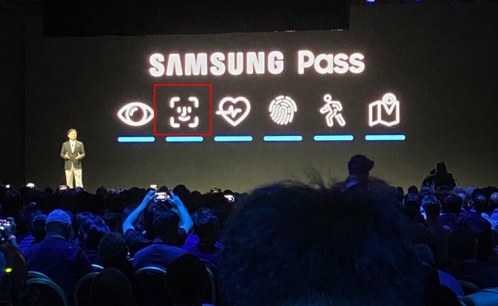 Samsung sao chép y nguyên biểu tượng Face ID của Apple