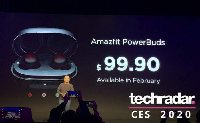[CES 2020] Amazfit PowerBuds: pin trâu gấp đôi, giá chưa bằng một nửa so với AirPods Pro