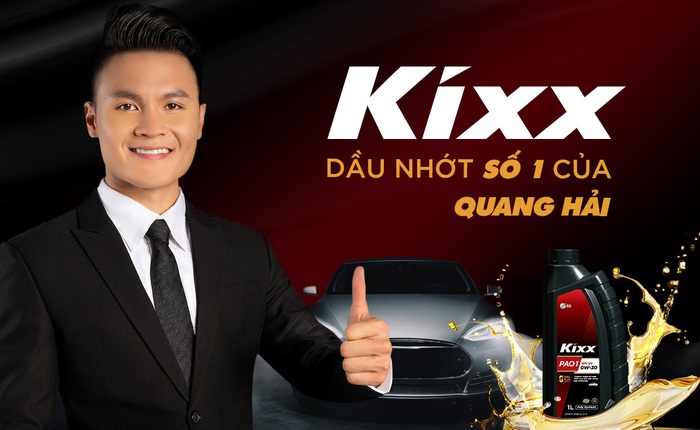 Quang Hải trở thành đại sứ thương hiệu của Kixx tại Việt Nam