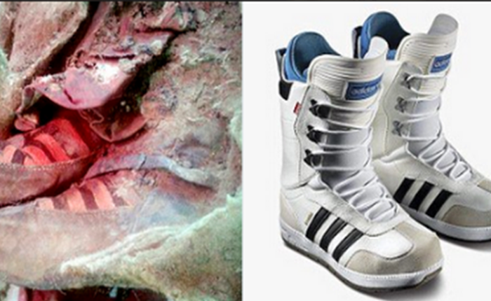 Xác ướp 1100 tuổi đi giầy trông y hệt sneaker của Adidas khiến giới khoa học phải ngỡ ngàng vì độ "sành điệu"