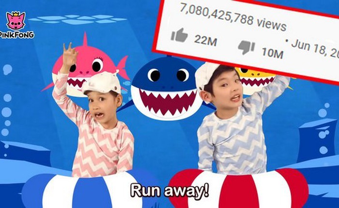 ‘Baby Shark Dance’ và chiếc cần câu cơm của YouTube
