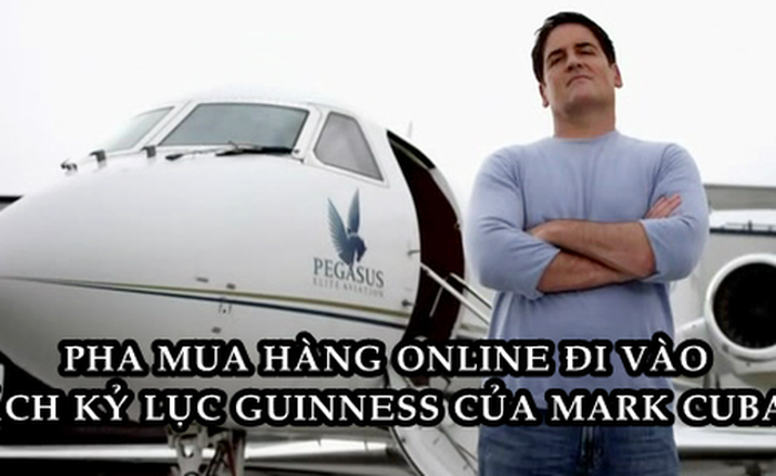 Mua 1 món hàng online trị giá 40 triệu USD, Mark Cuban lập kỷ lục Guinness thế giới năm 1999