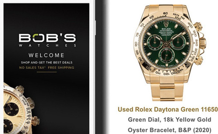 Giới siêu giàu "chơi net" ở đẳng cấp khác: Có app riêng để mua đồng hồ Rolex, quẹt trái phải như Tinder "chốt" đồ tiền tỷ