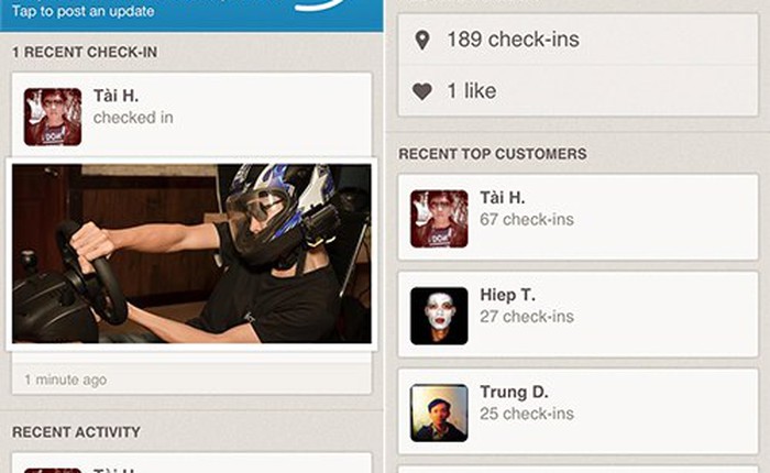 Foursquare ra mắt ứng dụng dành cho doanh nghiệp