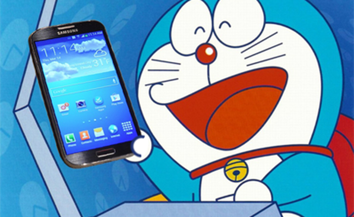 Samsung Galaxy S 4 - Smartphone bước ra từ truyện Doraemon?