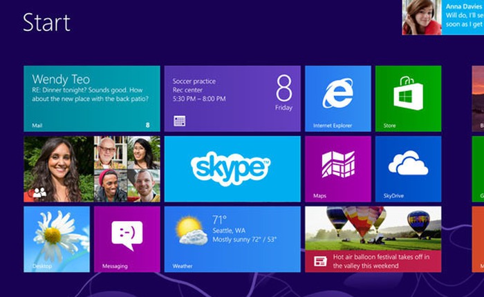3 cách truy cập nhanh Control Panel trong Windows 8