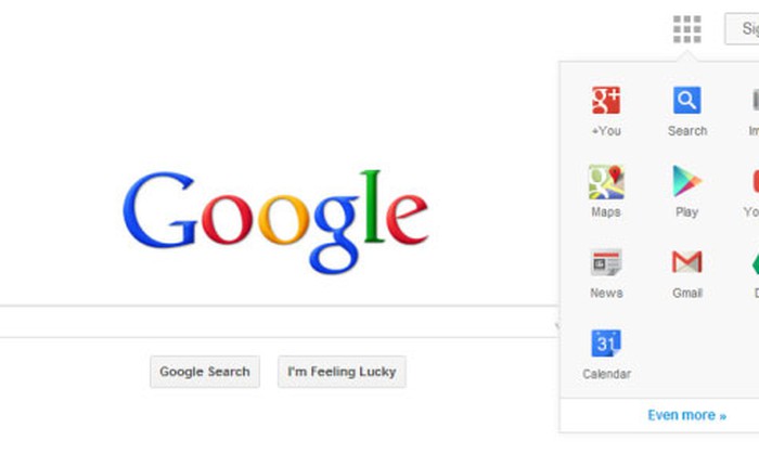 Google đang thử nghiệm menu điều hướng mới trên trang web của mình?