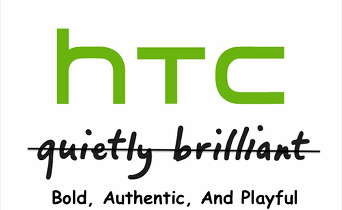 HTC từ bỏ slogan "tỏa sáng trong thầm lặng"