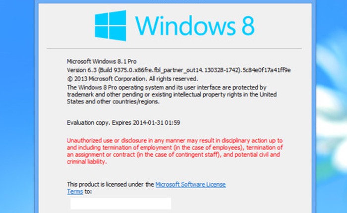 Windows Blue sẽ được gọi là Windows 8.1