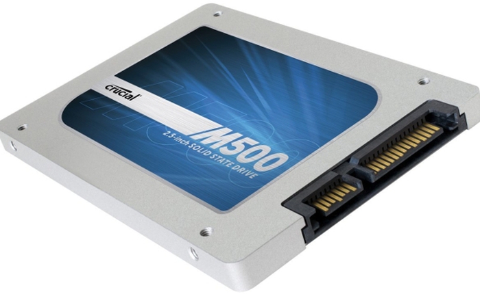 Ổ SSD Crucial M500 dung lượng "khủng", giá rẻ