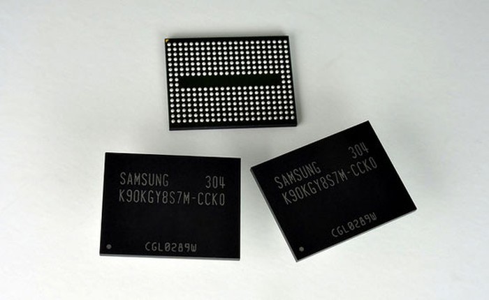 Samsung đưa vào sản xuất hàng loạt chip nhớ 3 bit MLC 128Gb